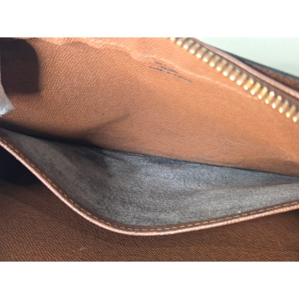 Louis Vuitton Monogram Orsay Clutch Wristlet Bag AR0917 LV Brown Canvas - Picture 11 of 13